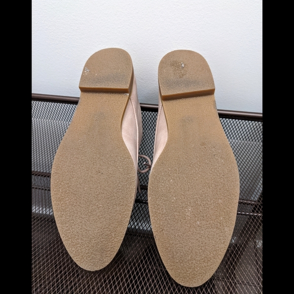 Pink Faux Leather Oxford Shoes - Picture 4 of 5